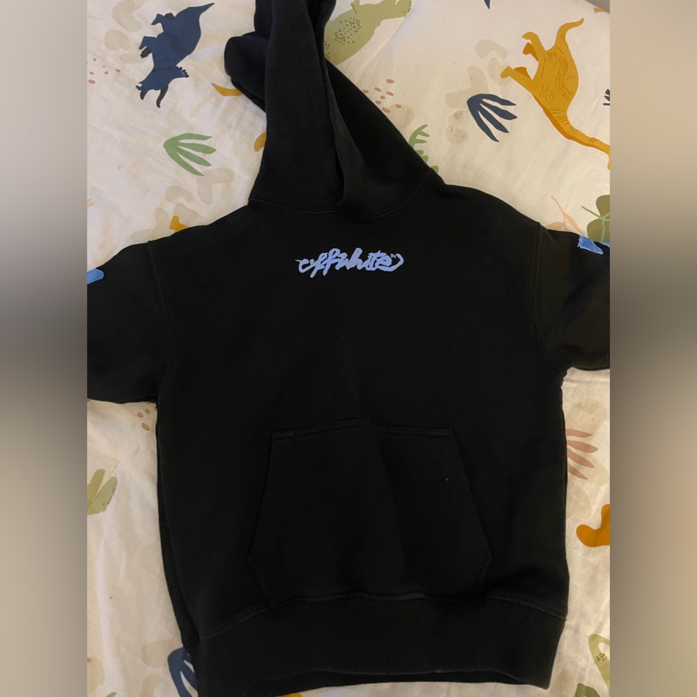 Authentic toddler Off-White Arrow Hoodie